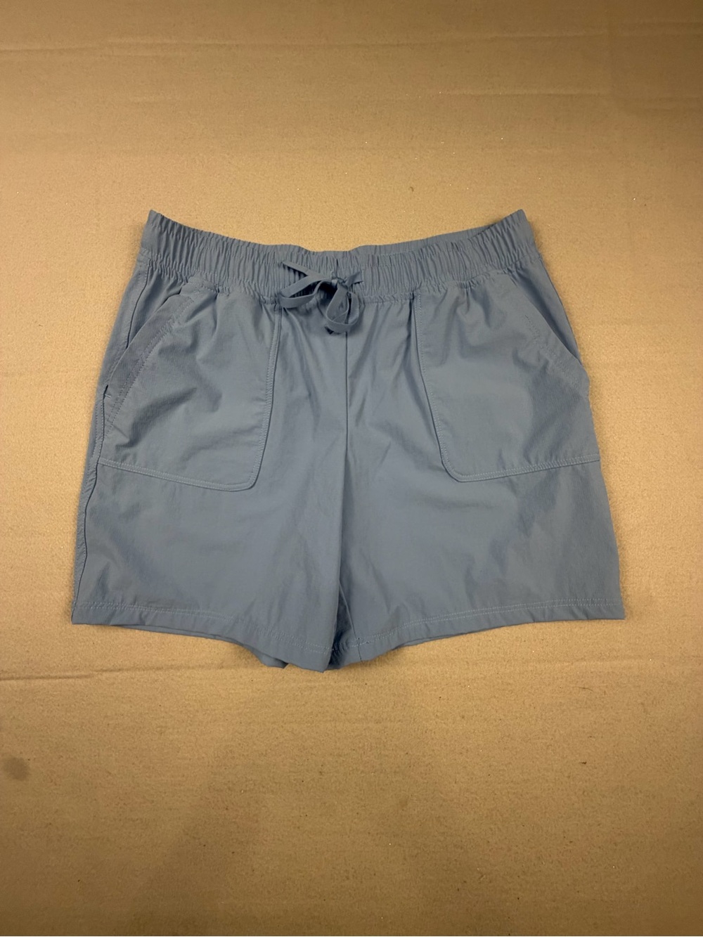 ZeroXposur Mens  Dusty Blue Drawstring Athletic Shorts M